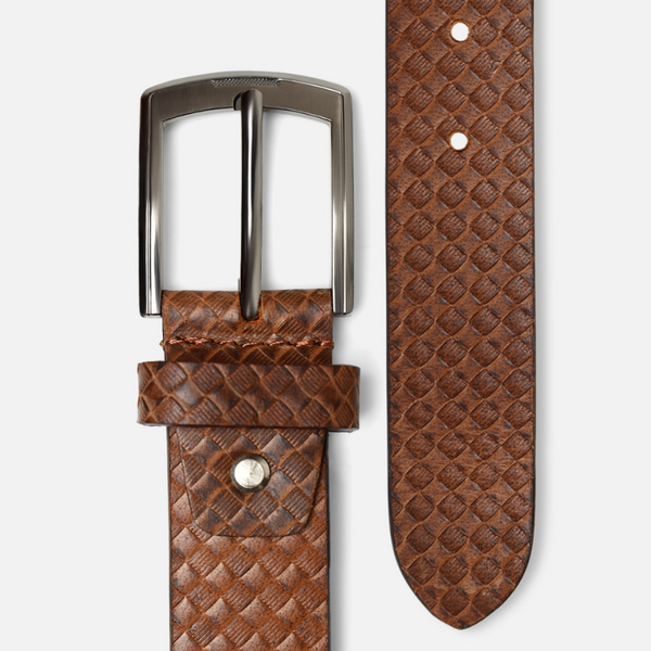 Classic Brown Leather Belt