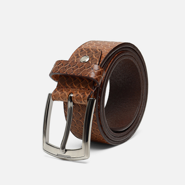 Classic Brown Leather Belt